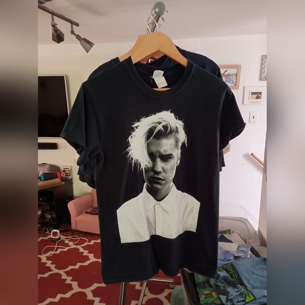 Justin Bieber purpose tour T-shirt size s pop